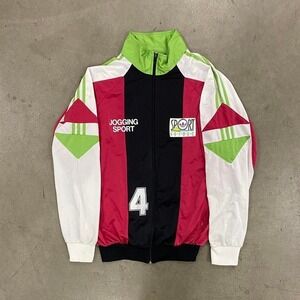 Vintage Adidas Colorblock Track Suit Jacket Jogging Sport Size L